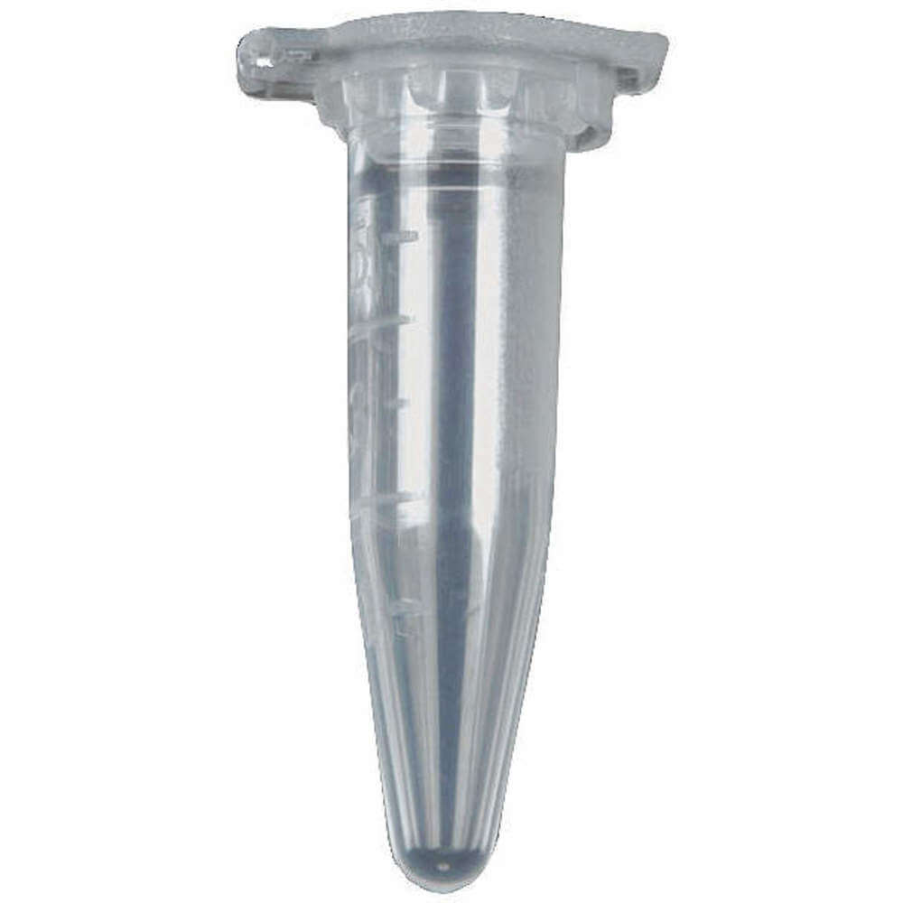 Microcentrifuge tube, 0.5ml, sterile, natural Bag of 1000