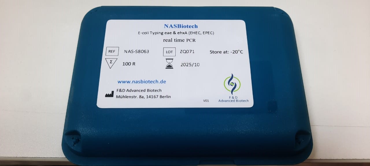 E-Coli. RT-qPCR Kit. (100 React.): NASBiotech